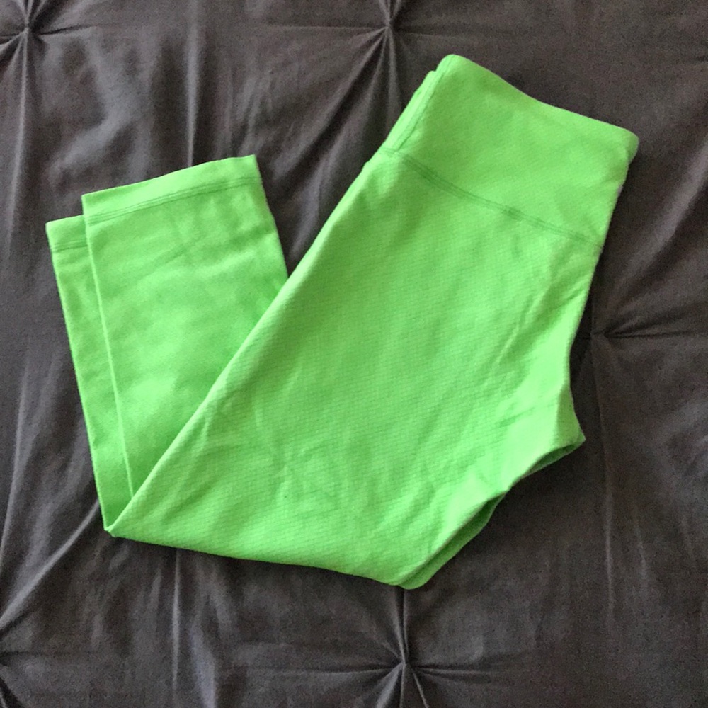 Lululemon Lime green leggings